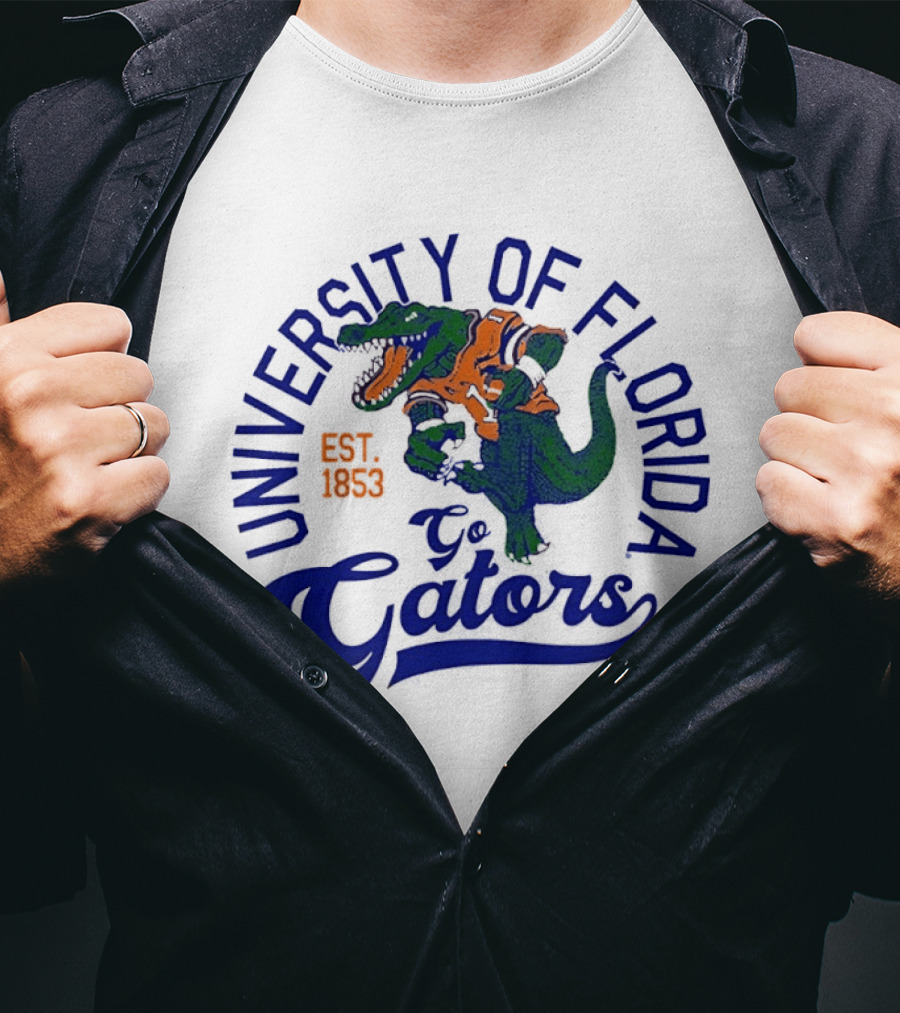 University Of Florida Gators Est 1853 Go Gators T-Shirt