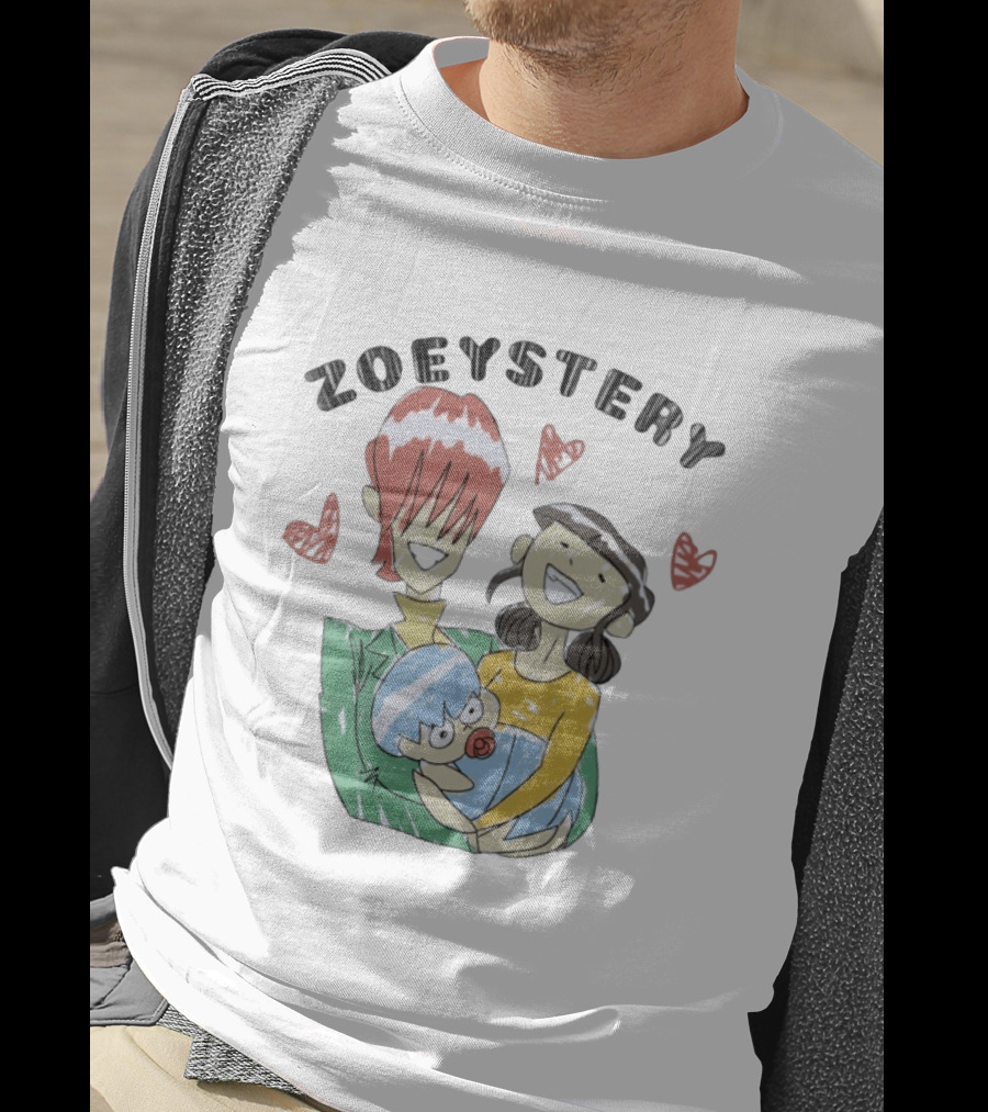 Zoeystery KPop Demon Hunters Cute Cartoon Family T-Shirt
