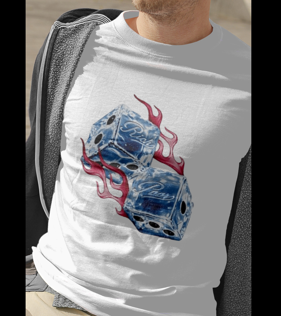 Rich Poor Ice Fiery Dice T-Shirt