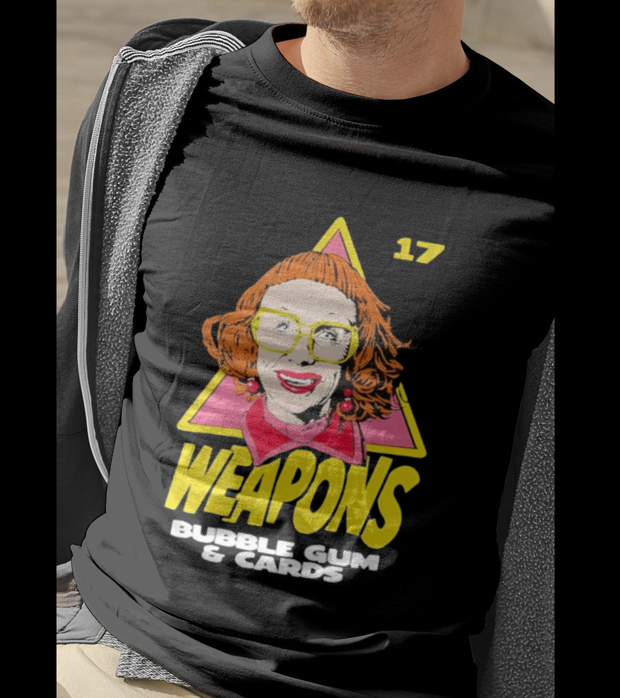 Aunt Gladys Weapons 17 Bubble Gum & Cards T-Shirt