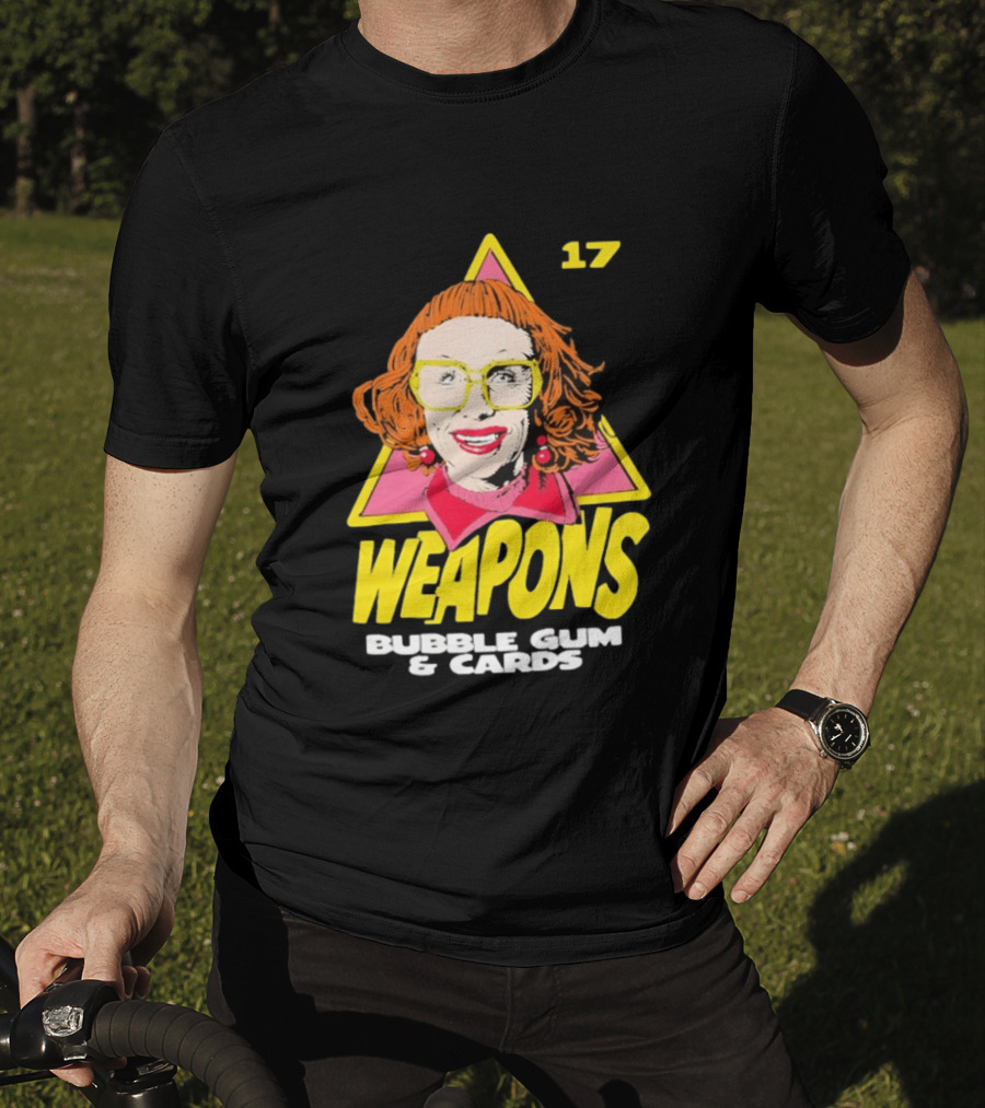 Aunt Gladys Weapons 17 Bubble Gum & Cards T-Shirt