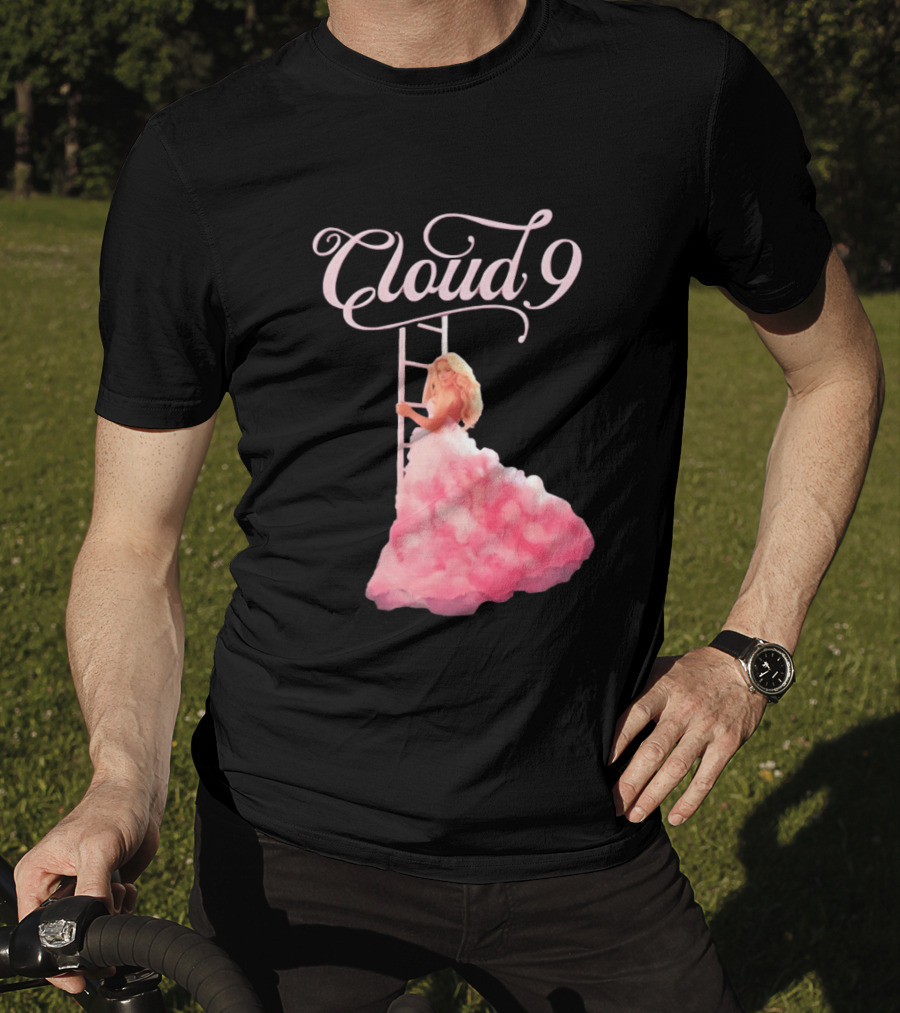 Megan Moroney Cloud 9 Tour Vintage Ladder Pink Dress T-Shirt