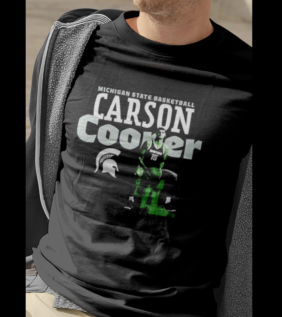 Michigan State Basketball Carson Coomer Spartans T-Shirt