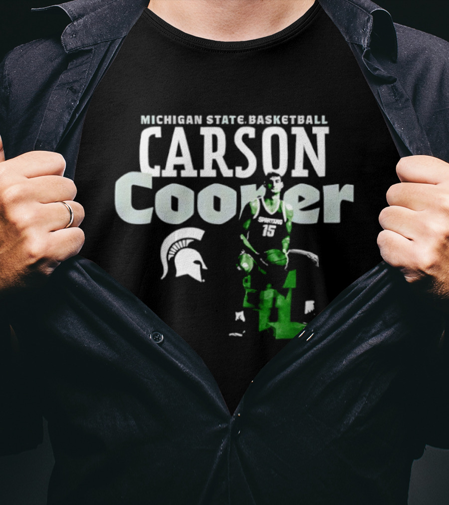 Michigan State Basketball Carson Coomer Spartans T-Shirt