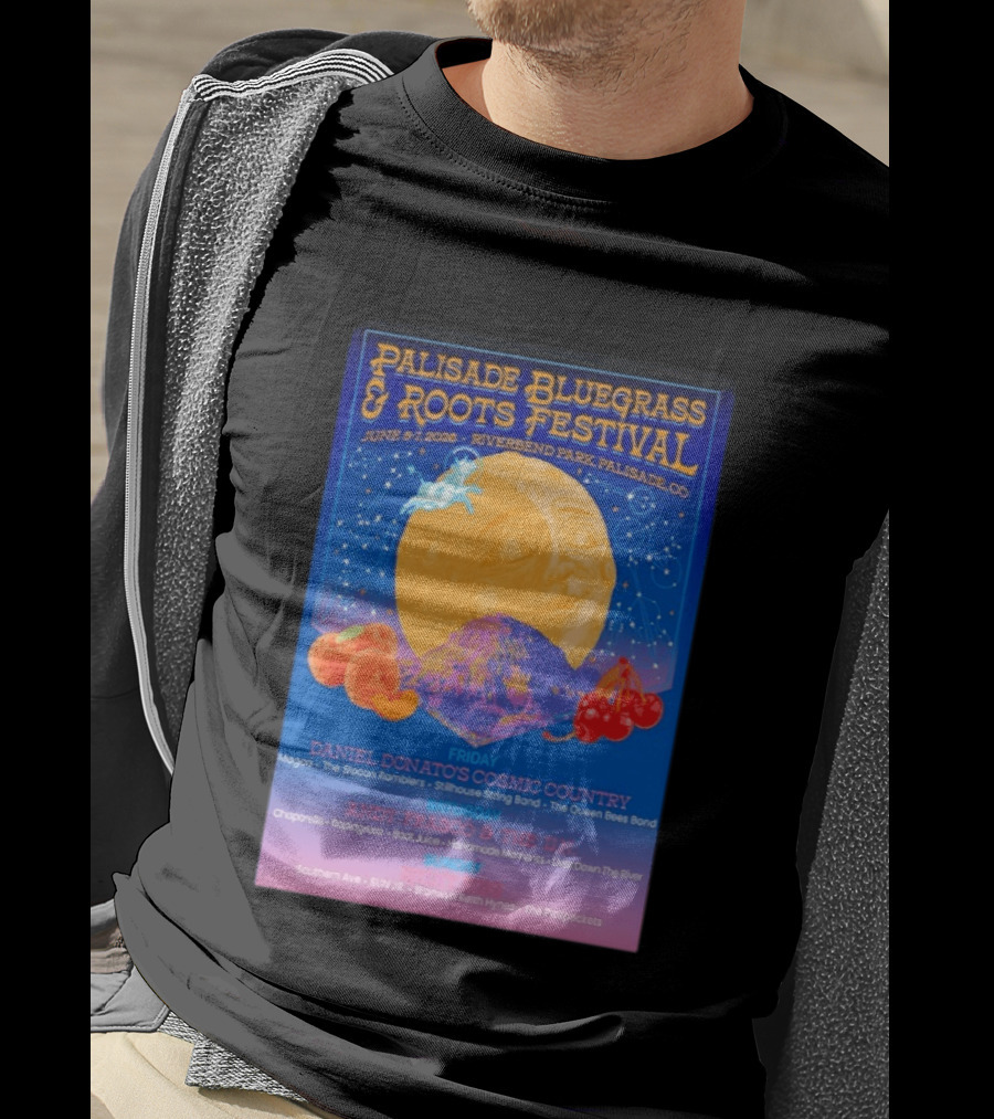 Palisade Bluegrass And Roots Festival 6 5 To 6 7 2026 Palisade CO T-Shirt