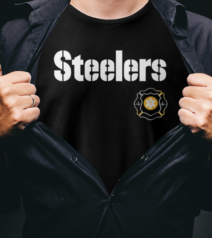 Pittsburgh Steelers First Responders Night 2026 EMS T-Shirt