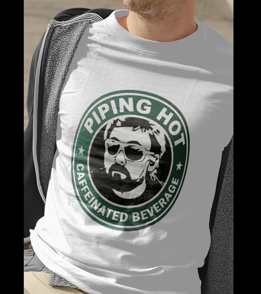 Piping Hot Caffeinated Beverage Adam The Woo T-Shirt