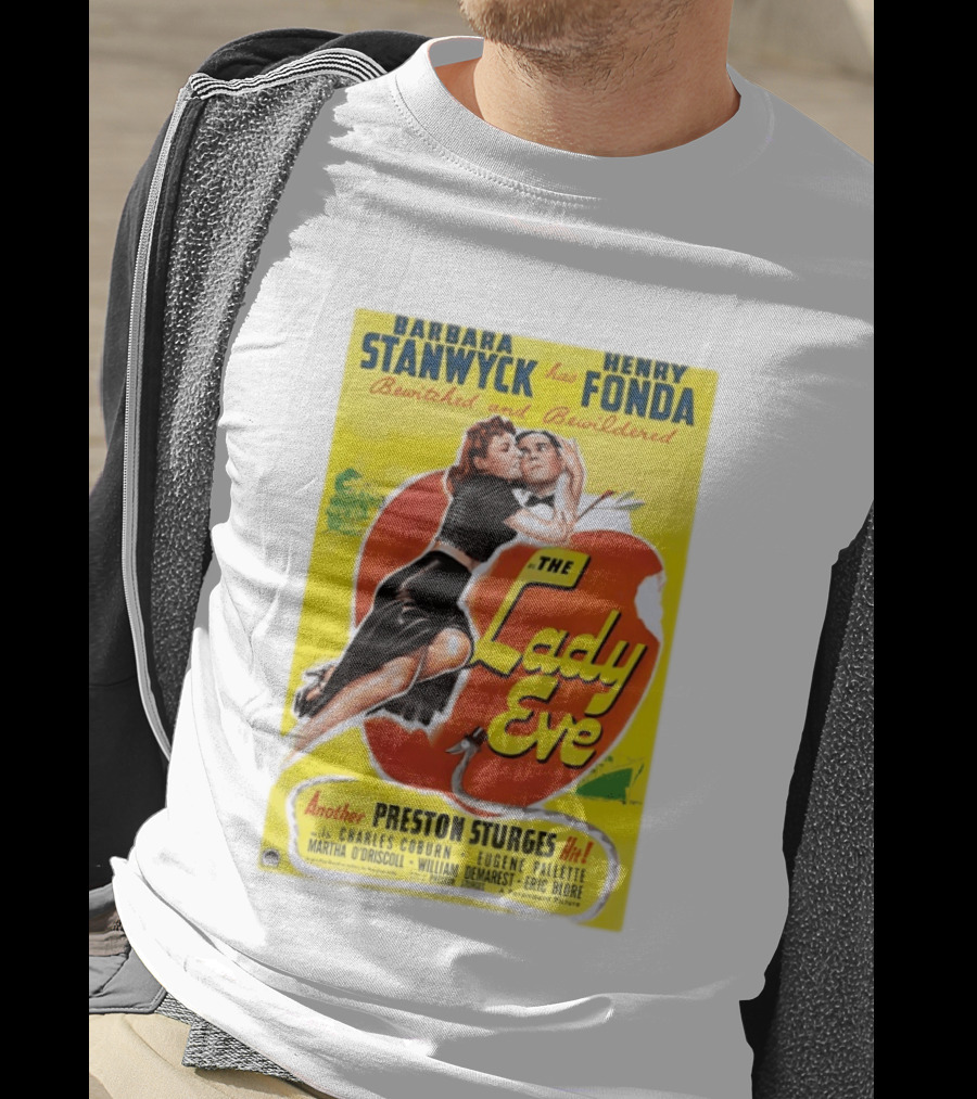 Barbara Stanwyck Henry Fonda The Lady Eve Bewitched Bewildered T-Shirt
