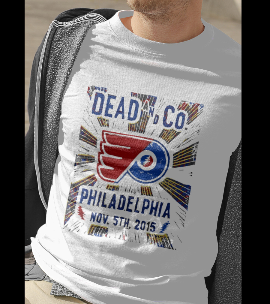Dead And Company Philadelphia Flyers Nov 5th 2015 T-Shirt