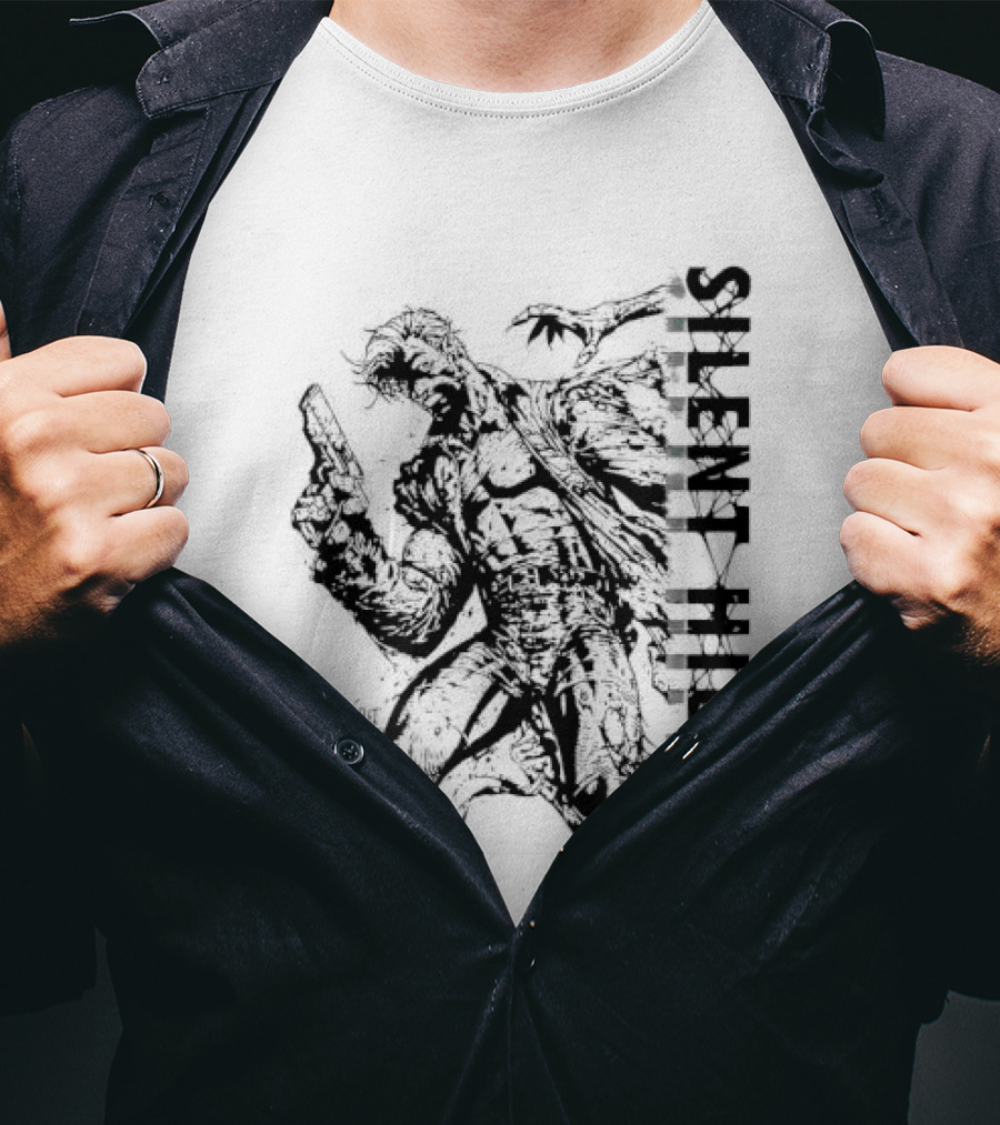 Silent Hill 2 Playstation Magazine T-Shirt