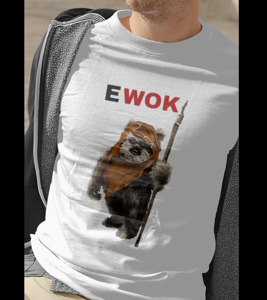 Ewok Wicket W Warrick Star Wars Character Iconic Film Creature T-Shirt