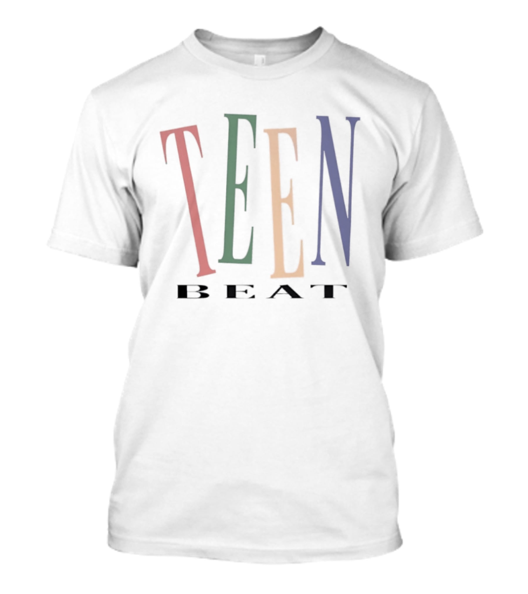 Teen Beat Colorful Retro Nostalgic T-Shirt