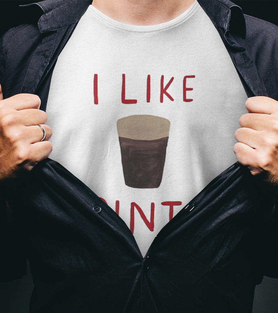 I Like Pints Beer Humor T-Shirt