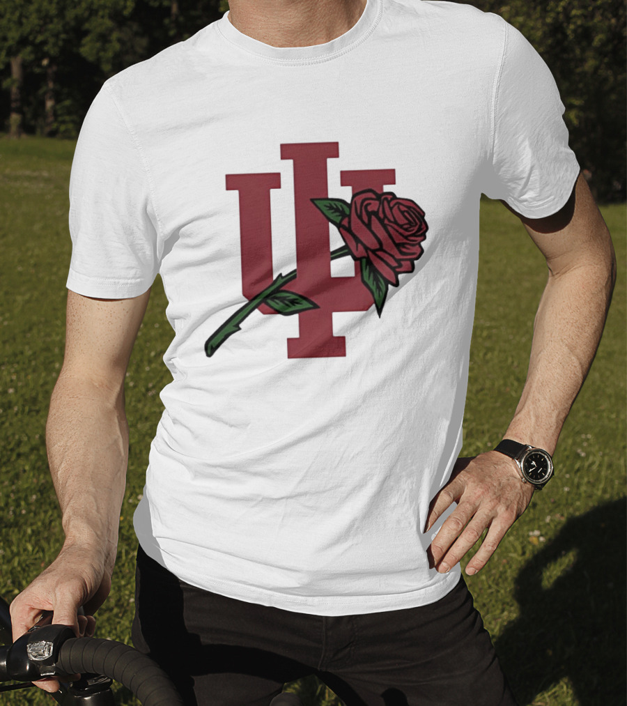 Indiana Hoosiers IU Rose T-Shirt