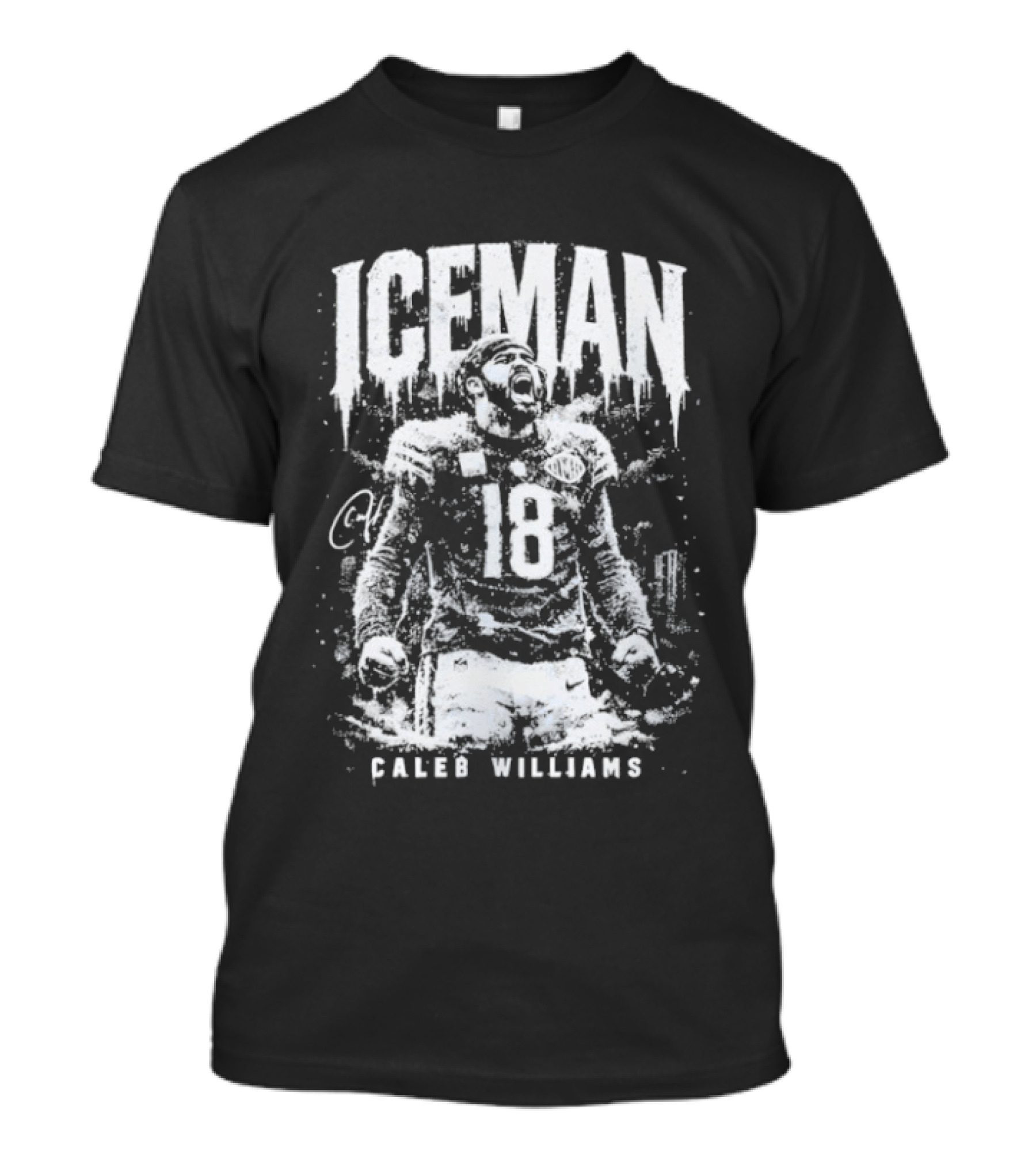 Caleb Williams Iceman 18 Football T-Shirt