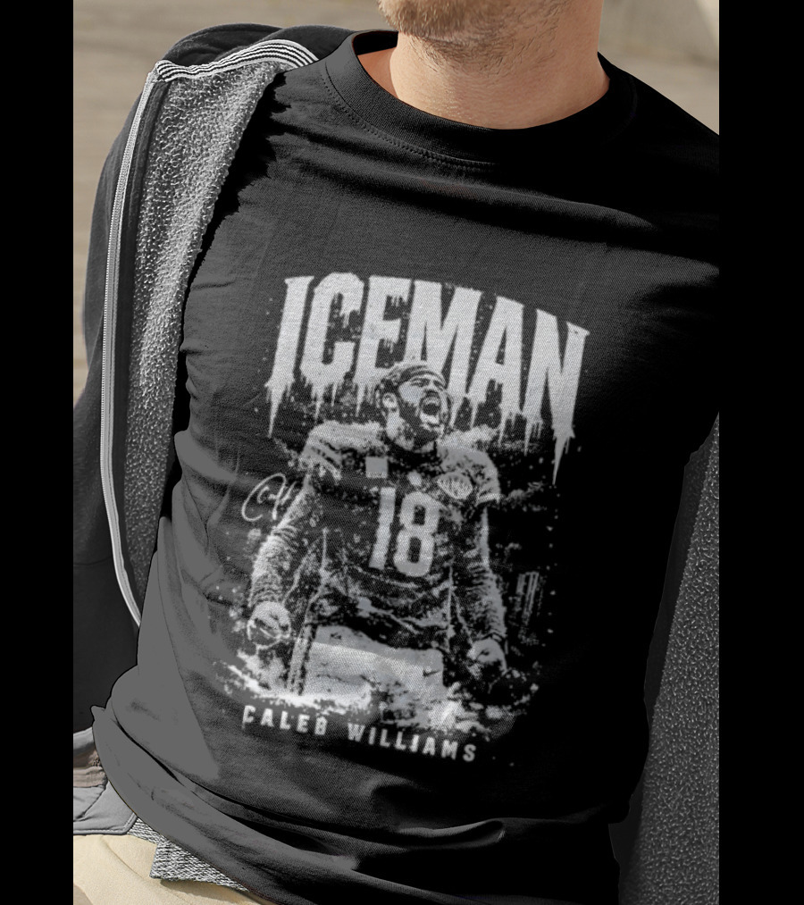 Caleb Williams Iceman 18 Football T-Shirt