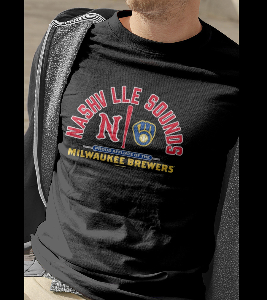 Nashville Sounds Milwaukee Brewers Affiliate T-Shirt