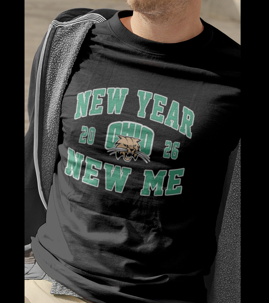 New Year New Me Ohio Bobcats Football 2026 T-Shirt