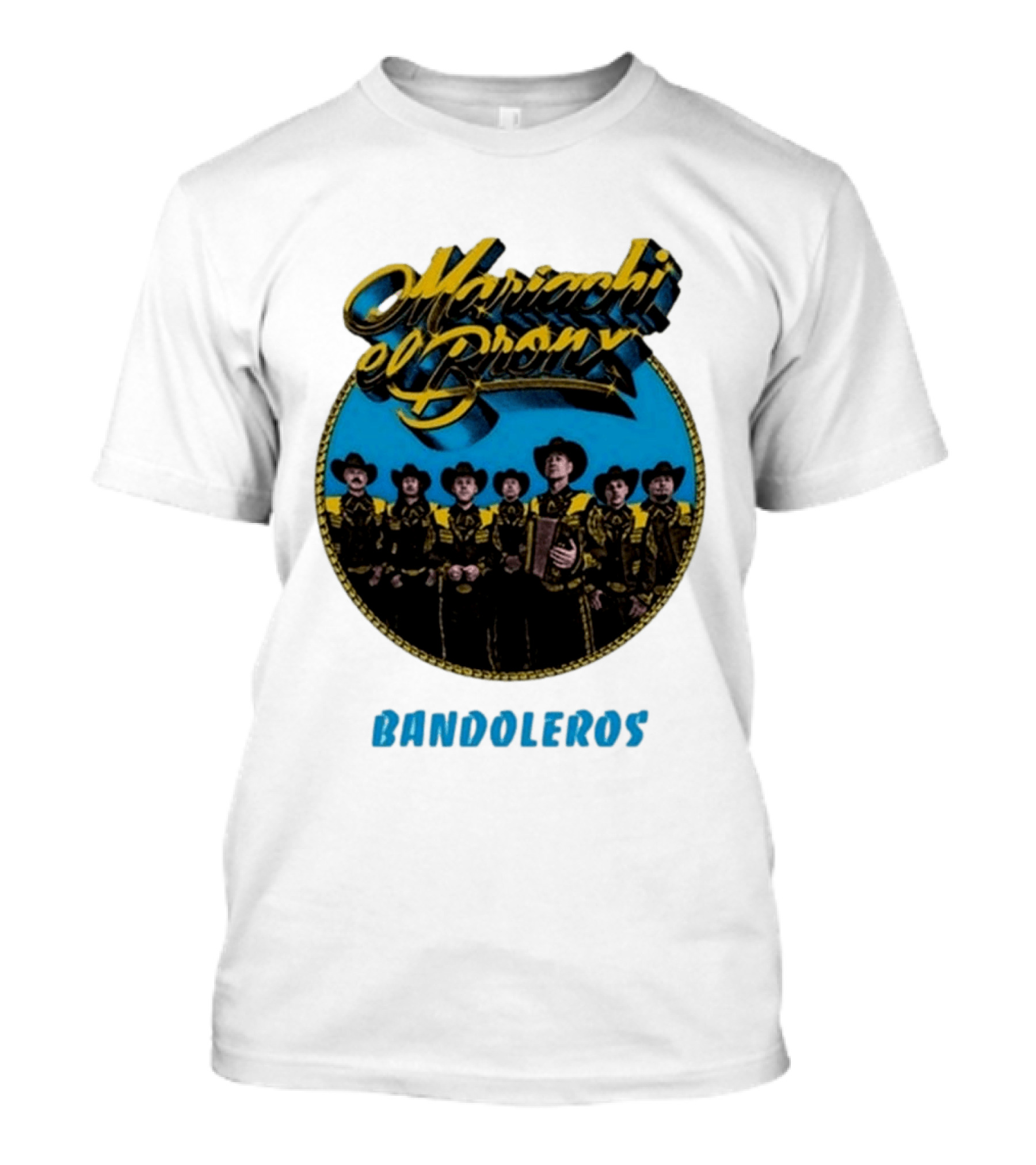 Mariachi El Bronx Bandoleros Retro Music T-Shirt