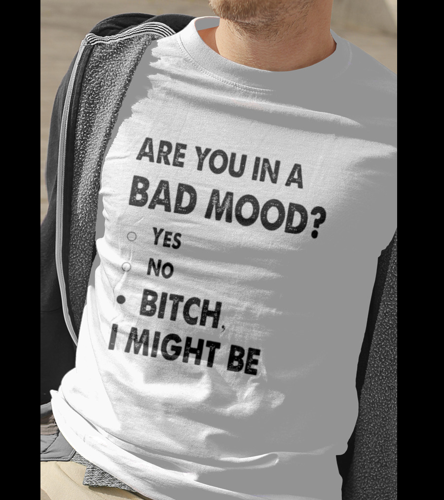 Are You In A Bad Mood Yes No Bitch I Might Be T-Shirt