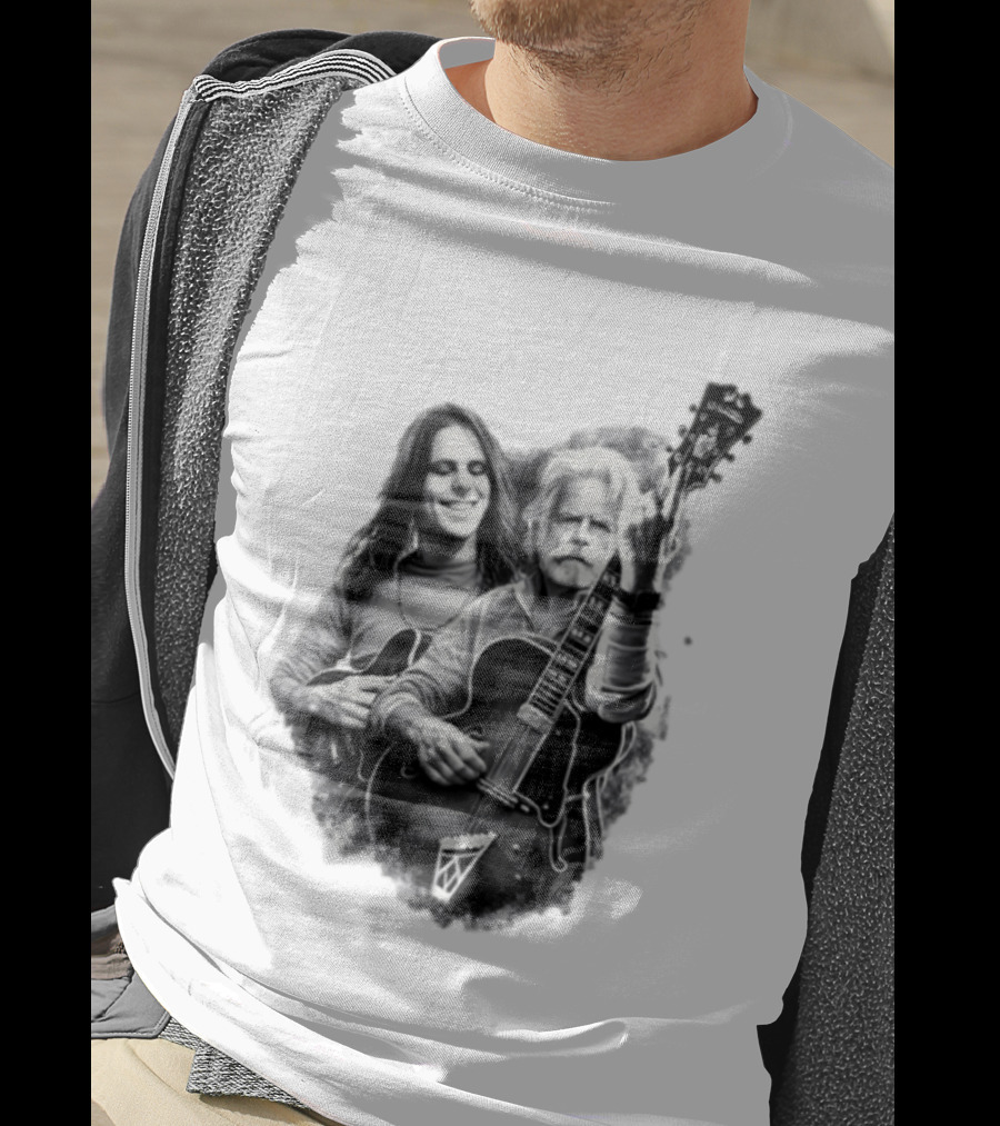 Bob Weir Grateful Dead Guitar Legend Memorial T-Shirt