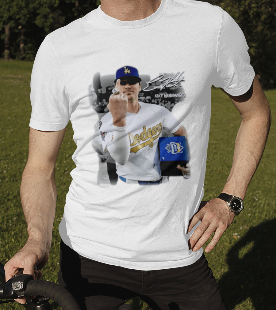Kike Hernandez Former Dodgers T-Shirt