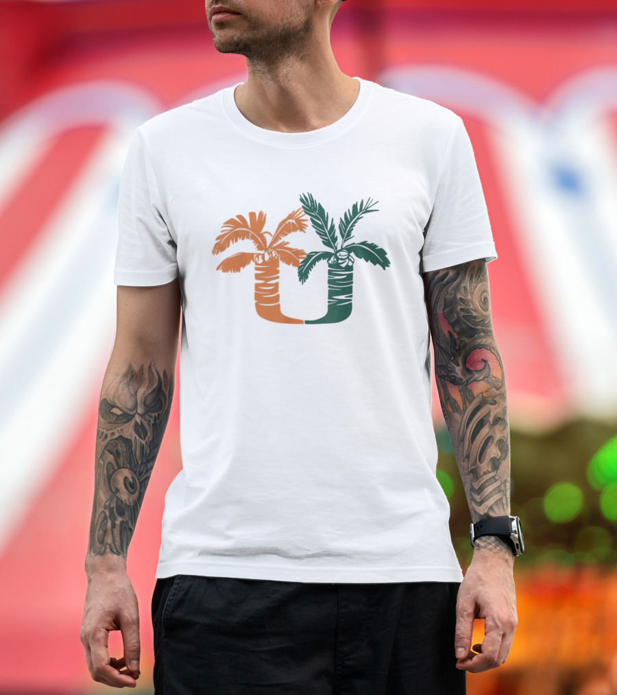 Miami U Palm Trees Classic 90s T-Shirt