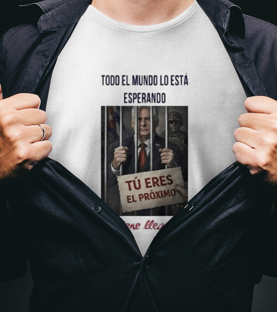 Miguel Díaz Canel Everyone Is Waiting For Him T-Shirt