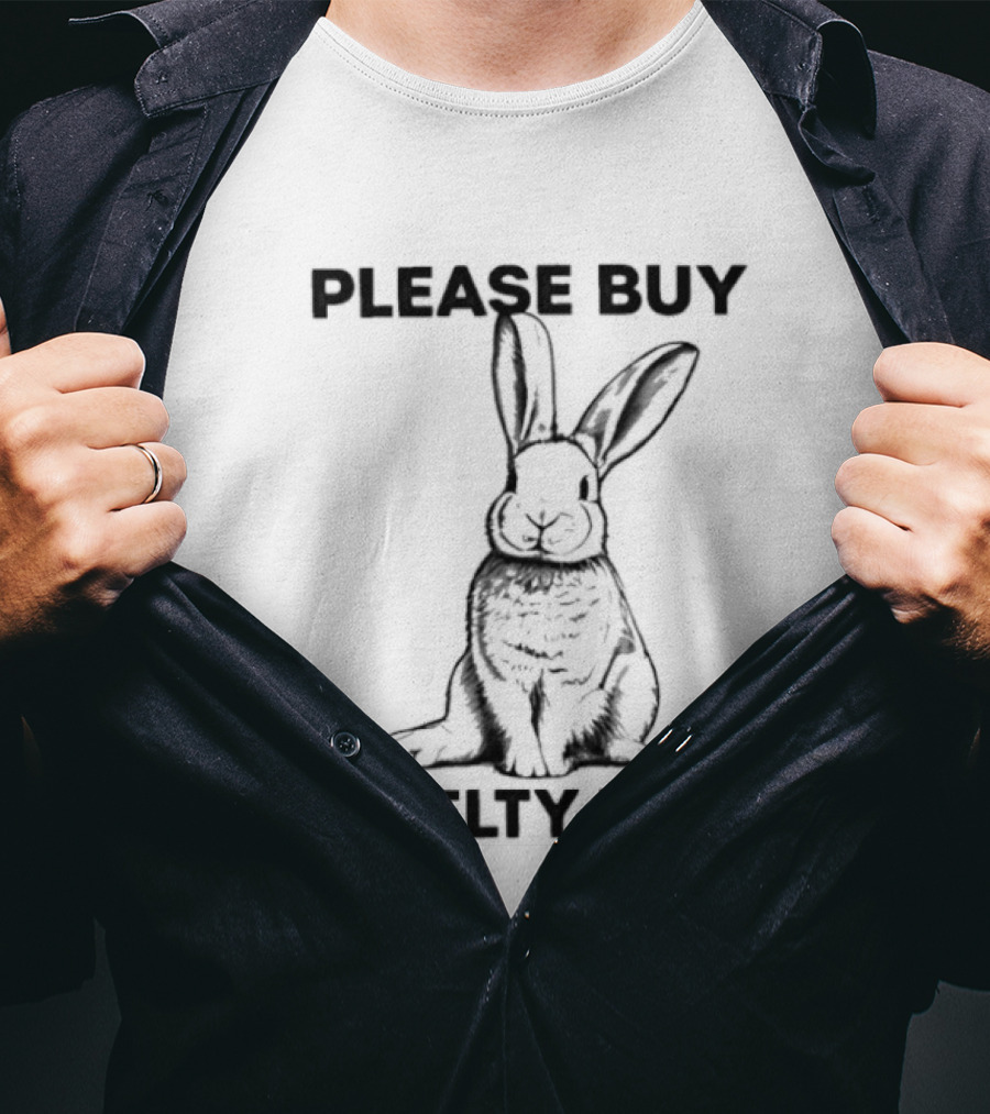 Please Buy Cruelty Free Bunny T-Shirt