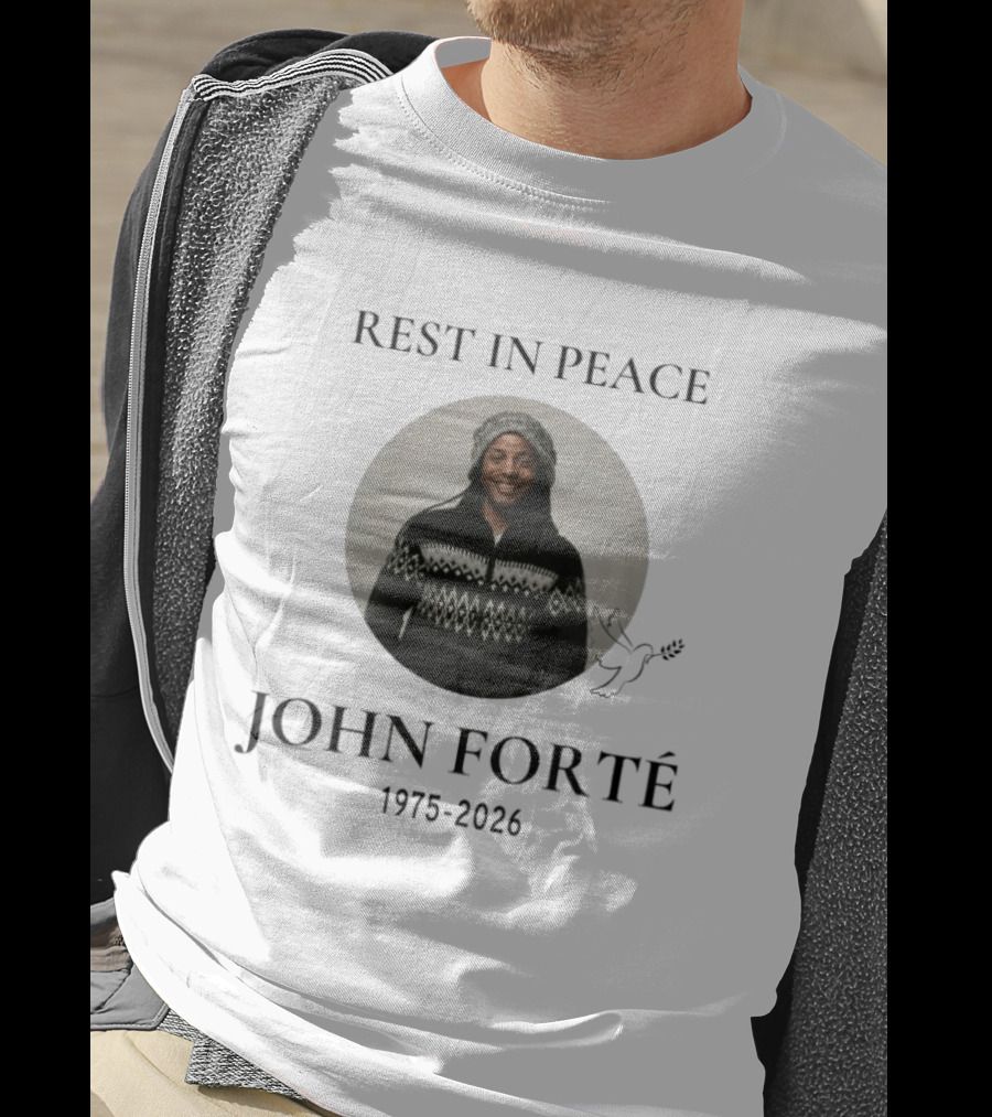 Rest In Peace John Forté 1975 2026 Memorial T-Shirt