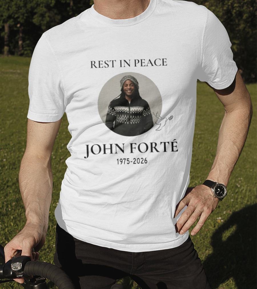Rest In Peace John Forté 1975 2026 Memorial T-Shirt