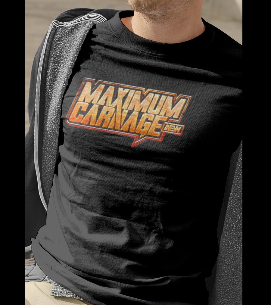 AEW Maximum Carnage 2026 Event Wrestling Promotion T-Shirt
