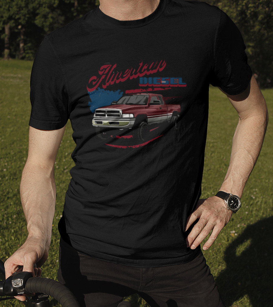 American Diesel 2nd Gen Ram Truck Vintage Style Pickup T-Shirt