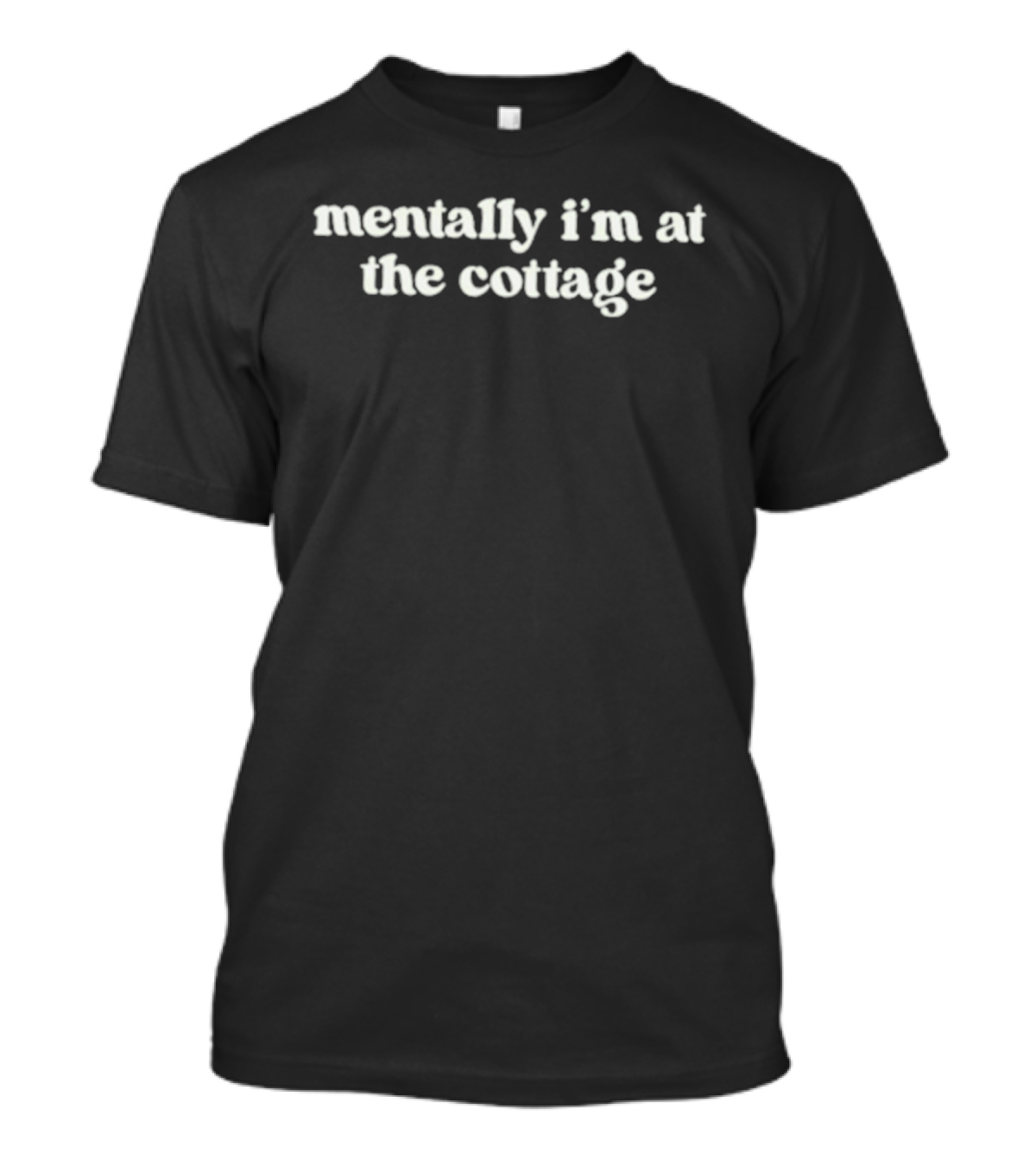 Bookish Hockey Romance Mentally I'm At The Cottage Cozy Swea T-Shirt