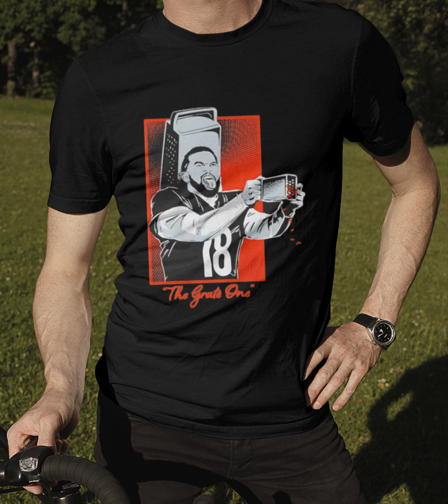 Caleb Williams The Grate One Sports Tribute With Cheese Grater T-Shirt