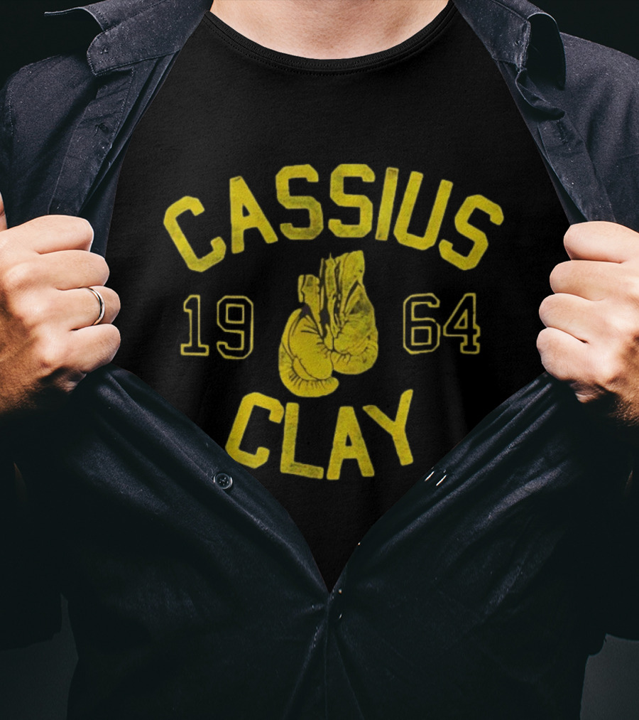 Cassius Clay 1964 Boxing Gloves T-Shirt