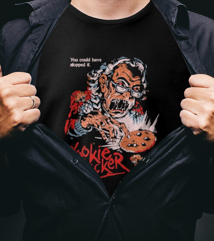 Displeased Grandma Cookie Clicker You Could Have Stopped It T-Shirt