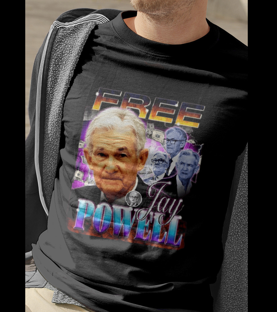 Free Jay Powell Jerome Powell Money T-Shirt