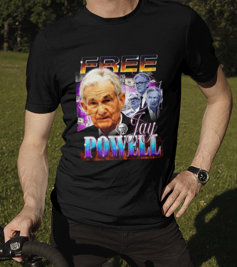 Free Jay Powell Jerome Powell Money T-Shirt
