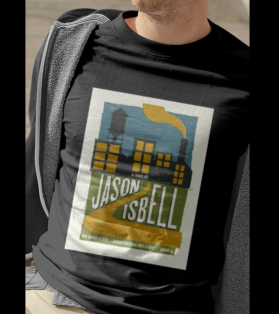 An Evening With Jason Isbell Durham Performing Arts Center January 14 2026 T-Shirt
