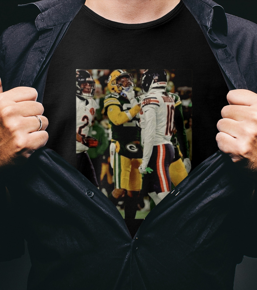Luther Burden III Green Bay Pack Vs Chicago Bears Rivalry T-Shirt