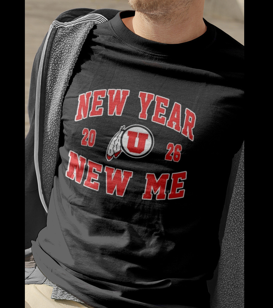 Utah Utes Football New Year New Me 2026 T-Shirt