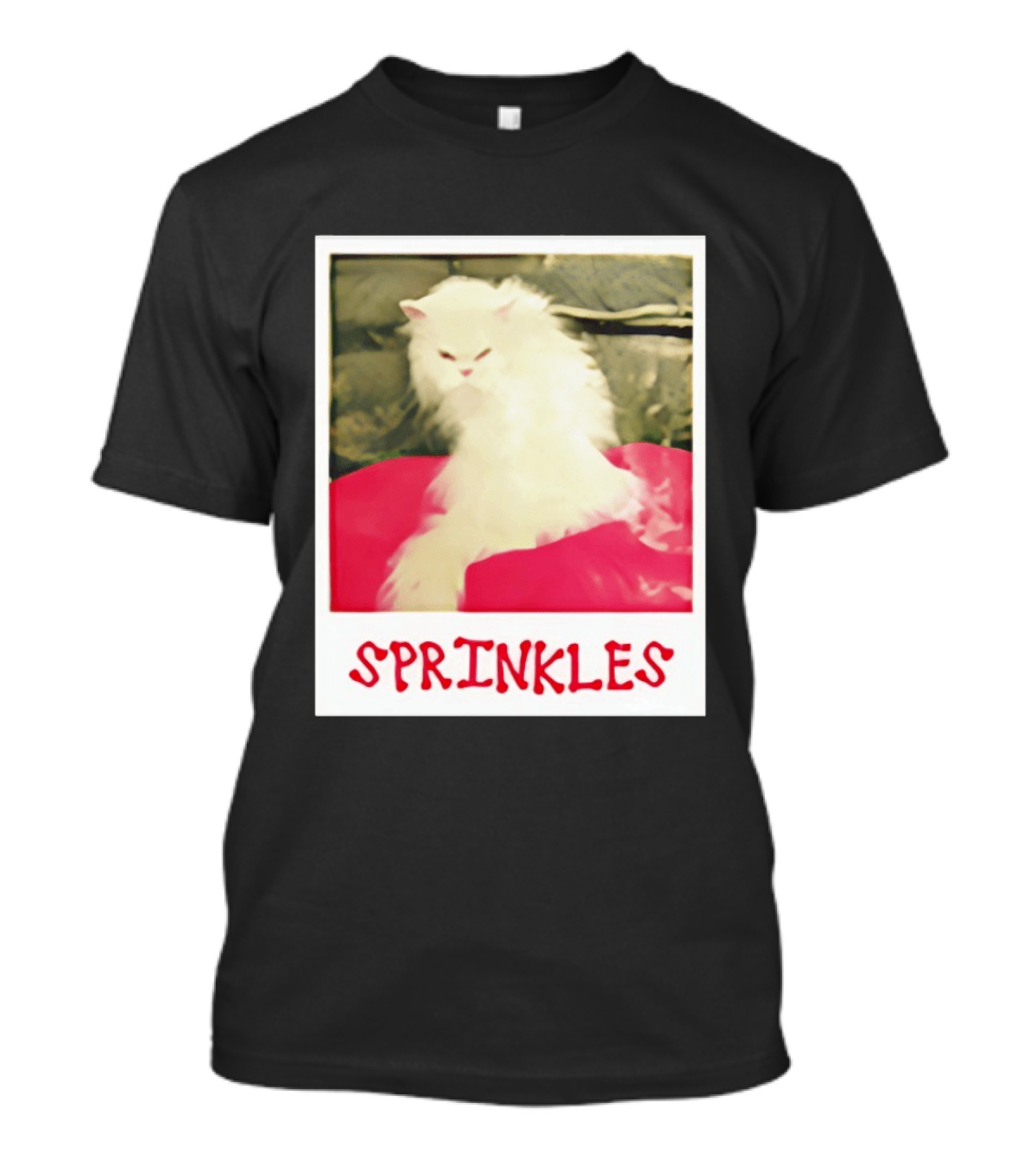 Office Angela Martin Sprinkles Cat Image Pólvora T-Shirt