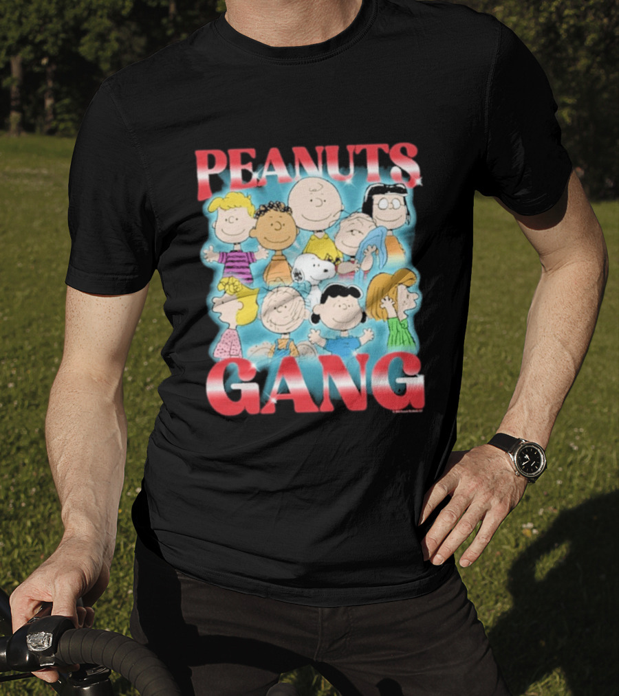 Peanuts Gang Charlie Brown Snoopy Friends T-Shirt
