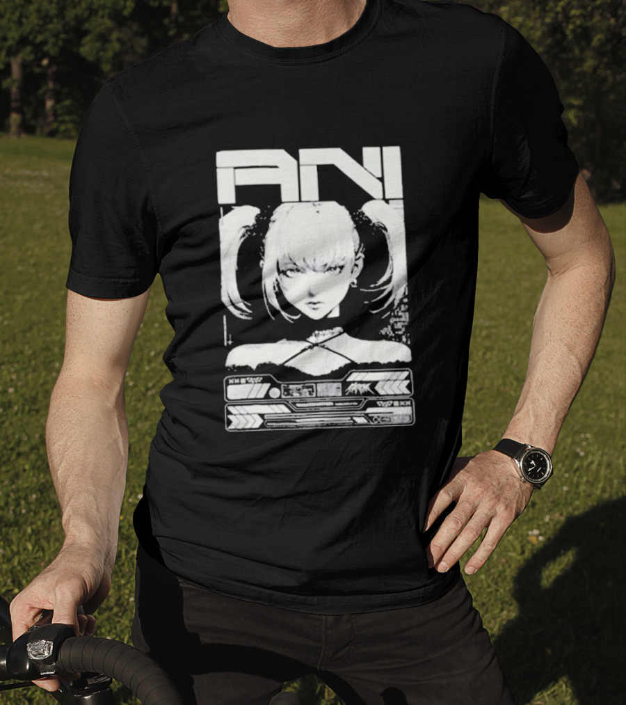 XAI ANI Dark Manga Futuristic Anime Aesthetic T-Shirt