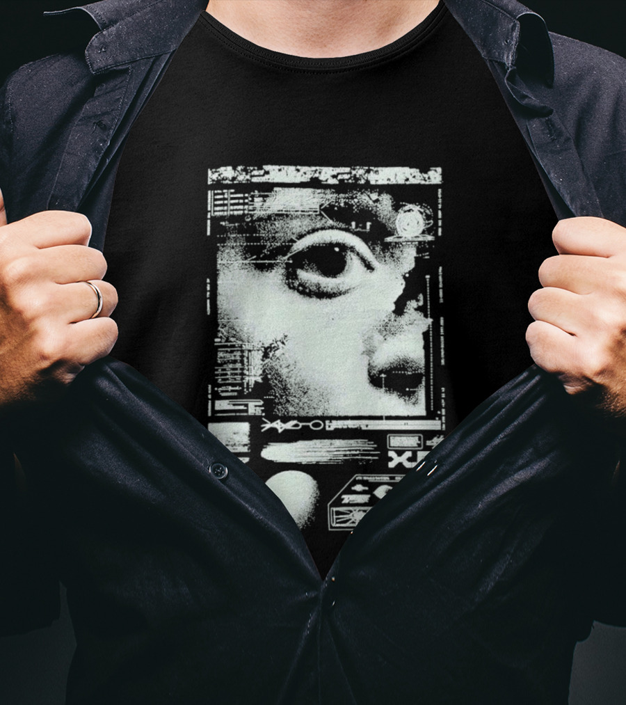 XAI Human Connection Artificial Intelligence Neural Networks Vision Diagram T-Shirt