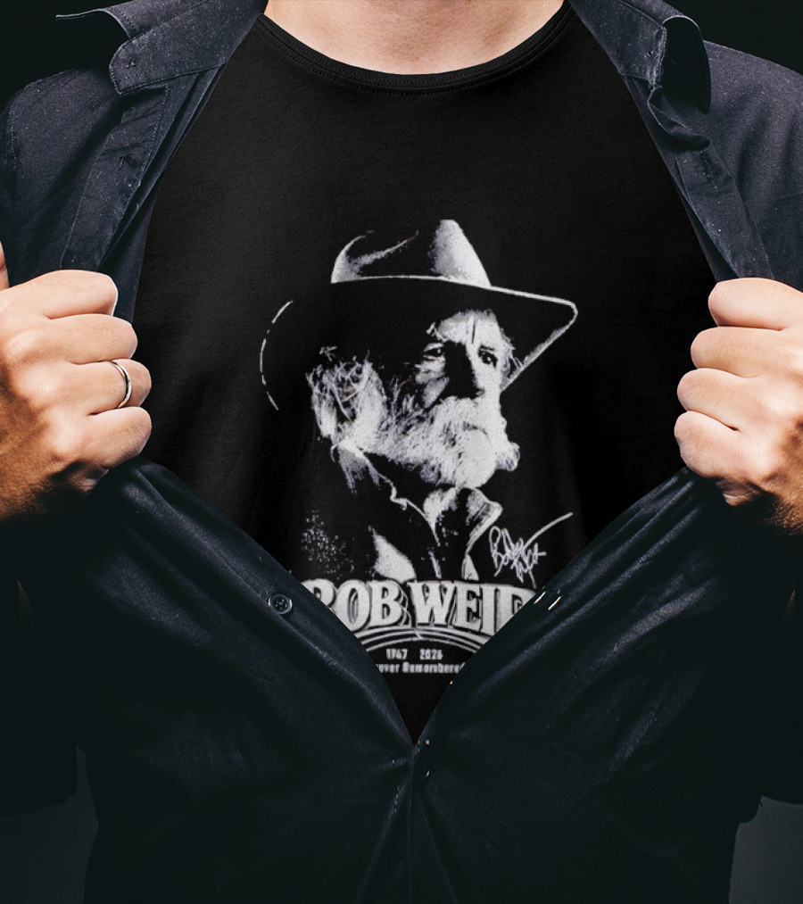 Bob Weir Forever Remembered 1947 2026 T-Shirt