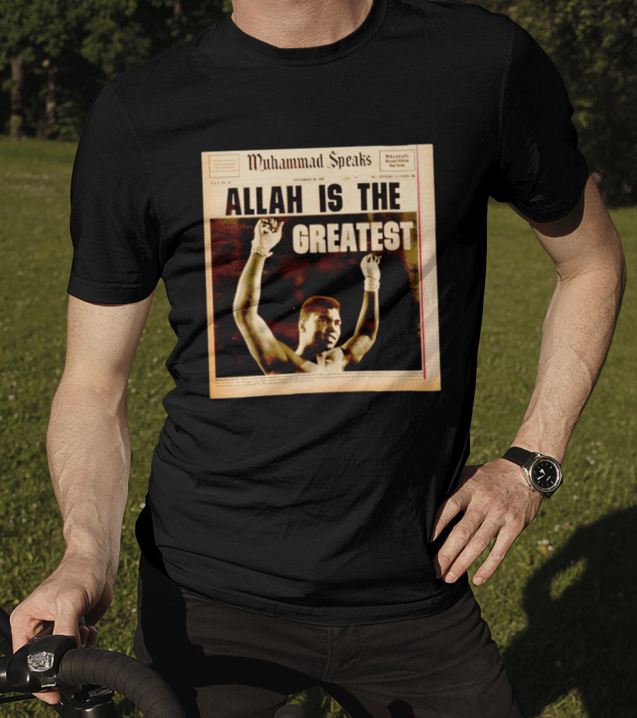 Muhammad Speaks Allah Is The Greatest T-Shirt