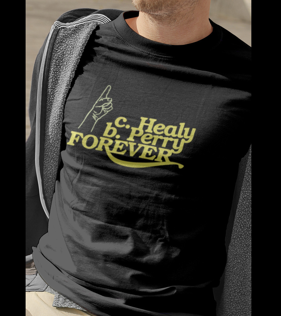 Green Bay Packers C Healy B Perry Forever Iconic Gesture T-Shirt