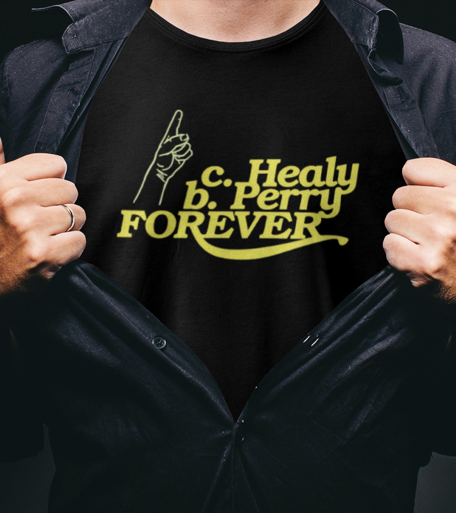 Green Bay Packers C Healy B Perry Forever Iconic Gesture T-Shirt